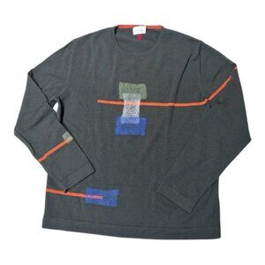 Iceberg grey merino wool sweater size 4